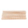 100PCS 16mm Diameter Binding Spiral 48 Cycle 4:1 Pitch, Capacity 140 Sheet Iron Coils for Document Binding (Gold) view 4