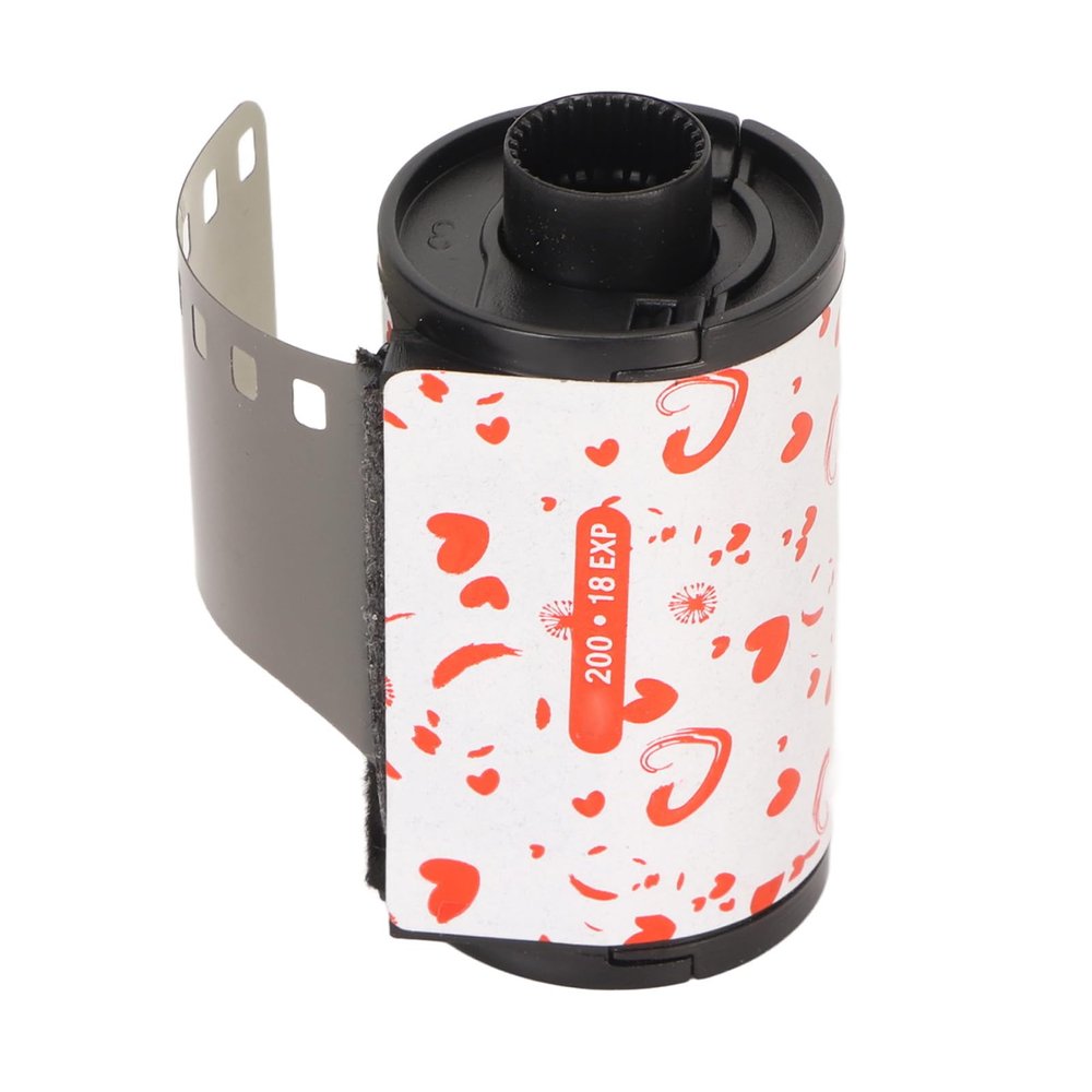 Black and White Print Film, 35mm Quality, 18 Exposures, 200 Degree Sensitivity, Negative Film Compatible with 135 Cameras, Resolution for Optimal Image Quality