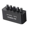 Bi Directional Audio Switcher, 5 Way Stereo Audio Switch Splitter, Easy to Use for Multimedia Conference Room, Aluminum Alloy Housing, Beautiful Sound Quality view 3