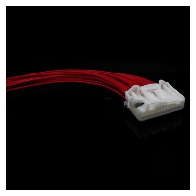 1 Set 28 Pin 1565377-1 1565380-1 90980-12555 Car Audio Navigation Rear View Harness Connector Car Terminal Linker(Female 20cm wires)