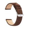 HMFang Watch Leather Bracelet 18mm 20mm 22mm Wristband Watch Accessories Calfskin Suede Watch Strap Men Women(Gray Blue_22mm) view 3