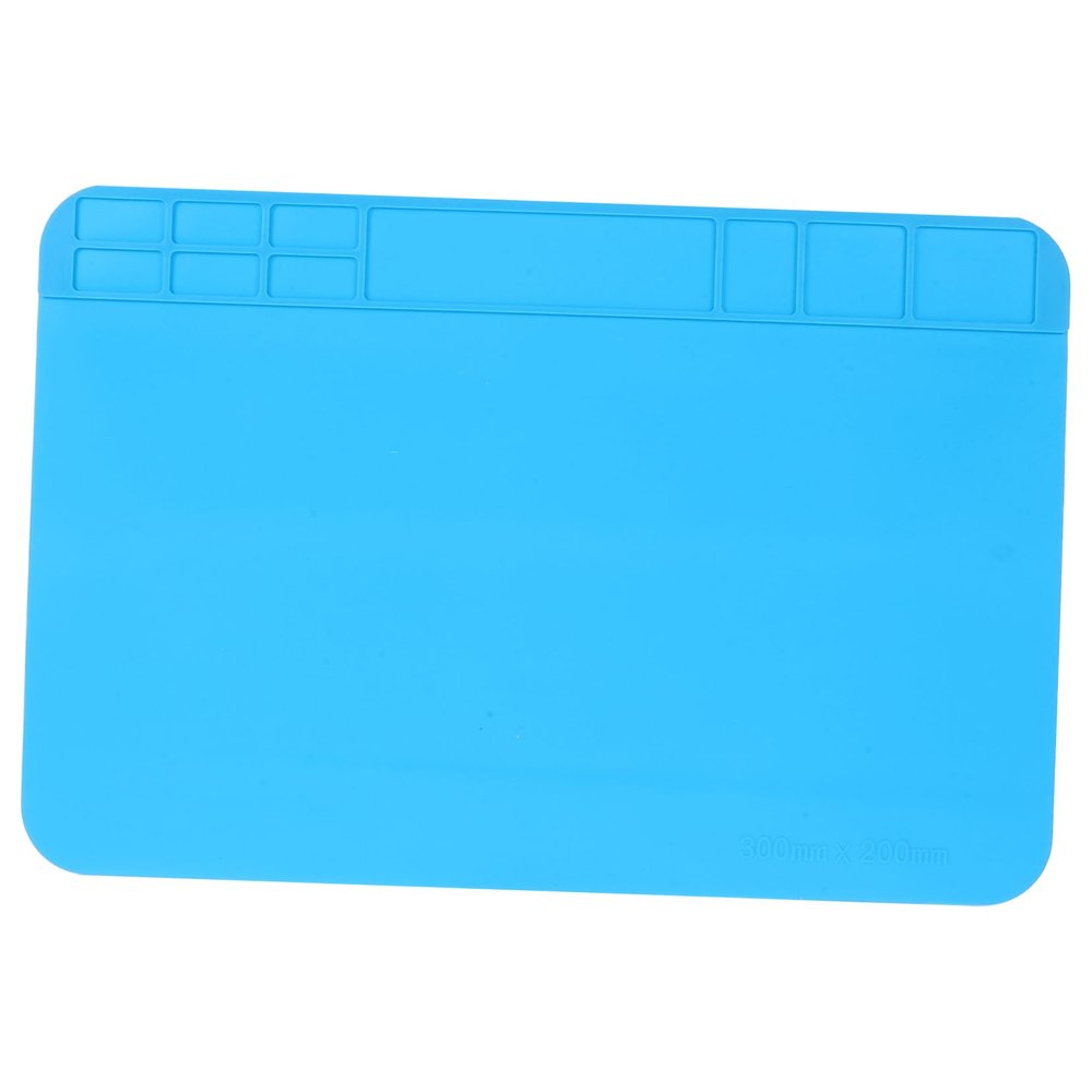 TEHAUX Silicone Soldering Mat Large Work for Electronics Repair Design Stylish Color for Soldering and Maintenance Activities