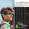 Jawploy Smart Glasses Bluetooth Audio Glasses Sunglasses Blue Light Glasses for Men Women Color-Change UV Protection Dual Mic view 4