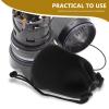LIFKICH 2Pcs Camera Lens Pouch Shockproof Drawstring Lens Case for DSLR Mirrorless Lenses Versatile Storage Bag for Photographers Water Damage view 3