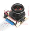 5 Million Pixels Night Vision Automatically Switch IR Cut Camera Module Board OV5647 Sensor Fixed Focal Spot Module 15 cm Flat Ribbon Cable for B 3/2 (Without Light) view 2
