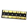 Lurrose DC 32V 60A Heavy Duty Dual Bus Bar Power Distribution Block Cover for Car and Boat 6 Position Terminal for Automotive and Marine Use view 1