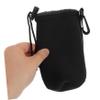 balacoo 2Pcs Camera Lens Case Bag Shockproof Lens Pouch for Camera Lenses Durable Drawstring Storage for Travel and Daily Use view 4