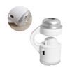 OSALADI Clip LED Phone Microscope Magnifier Portable Magnification for Mobile Devices for Close Up Observation OPP Bag Packaging White view 2
