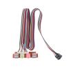 ACGTUY 1pcs 2 USB PC Computer Case 6.8/7.4/7.8cm Front Panel USB Audio Port Mic Earphone Cables Near PC Audio Input and Output(7.4cm) view 1
