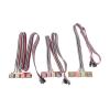 ACGTUY 1pcs 2 USB PC Computer Case 6.8/7.4/7.8cm Front Panel USB Audio Port Mic Earphone Cables Near PC Audio Input and Output(7.4cm) view 2