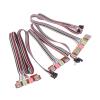 ACGTUY 1pcs 2 USB PC Computer Case 6.8/7.4/7.8cm Front Panel USB Audio Port Mic Earphone Cables Near PC Audio Input and Output(7.4cm) view 3