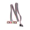 ACGTUY 1pcs 2 USB PC Computer Case 6.8/7.4/7.8cm Front Panel USB Audio Port Mic Earphone Cables Near PC Audio Input and Output(6.8cm) view 1