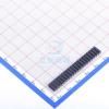 (1 Pcs) 1x20P2.54mm Female Header, P=2.54mm 2.54mm X5511FV-20-C70D30-1000 view 3