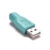 ACGTUY 1PC USB 2.0 Male to for Female Converter Adapter for Computer PC Keyboard Cable Connector view 2
