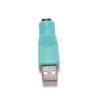 ACGTUY 1PC USB 2.0 Male to for Female Converter Adapter for Computer PC Keyboard Cable Connector view 3