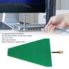 UWB Ultra Wideband Log Periodic Antenna High Gain 5 6dB Stable Signal Reception 1 35GHz 9 5GHz Frequency Range with Adapter Cable for Router Booster WLAN WiFi Antenna Conversion view 4