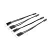 ACGTUY Front Panel Power+ - Reset Power SW HDD 1 to 2 Set Extension Splitter Cable Supports Dual-Start Switch(HDD Led) view 3