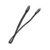 ACGTUY Front Panel Power+ - Reset Power SW HDD 1 to 2 Set Extension Splitter Cable Supports Dual-Start Switch(HDD Led) view 4