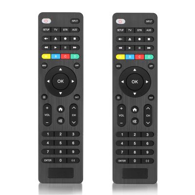 2PCS Nmaayss Universal TV Remote Control for Samsung, TCL, LG, Hisense, Sony, Philips, Toshiba and Other Brands Smart TVs, Compatible with Streaming Players, Sound Bar Audio and DVD/Blu-ray Players