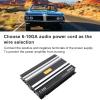 Car Stereo Audio Amplifier 0W, 4 Channel Amp for Universal Car Use, Performance with Iron and Aluminum Alloy Material, Supports up to 4 Speakers view 2