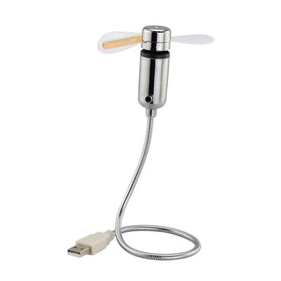 TEHAUX USB Flexible Fan Portable Mini Desk Fan with Gooseneck Design for PC Laptop and Tablet Lightweight User Friendly Control Flexible Material for