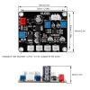 Analog VU Meter Set, Dual Pointer Audio Level Display with Driver Board Adjustable Backlight Sensitivity for Home Audio Car Audio ABS White 2 Pack view 2