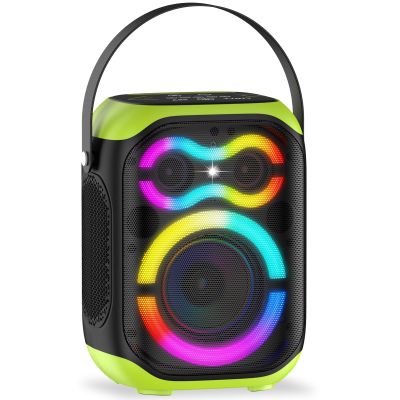 TYOTY Portable Bluetooth Speakers 80W Big Powerful Wireless Outdoor Loud Stereo Deep Bass Sound Boombox TWS Home Party Speaker with Subwoofer LED Lights