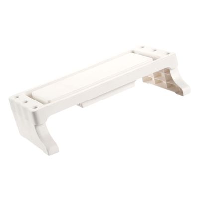 ABOOFAN Desktop Shelf Monitor Riser Laptop Stand Storage White Monitor Stand Storage