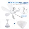 Ciieeo 1Set Portable USB Ceiling Fan Hanging Camping Tent Fan for Outdoor Use Rechargeable Lightweight for Home Office and Travel Versatile USB Charge Design view 2