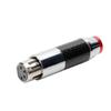 bodateng LIHUA High End Level MIC Microphone Carbon Fiber 24K Gold Plated 4pins XLR Headphone Special Plug for 4Pins Ja-ck Plug Cable(Female) view 1