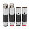 bodateng LIHUA High End Level MIC Microphone Carbon Fiber 24K Gold Plated 4pins XLR Headphone Special Plug for 4Pins Ja-ck Plug Cable(Female) view 2