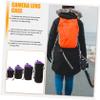 HOMOBABE 4pcs Camera Lens Bags Durable Drawstring Lens Pouches for Storage Protection Various for Photography Accessories Flexible Shockproof Design view 3