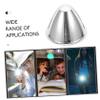 QUMIIRITY 2Pcs LED Flashlight Reflector Cup Replacement High Brightness Lighting Accessory for Indoor Outdoor Use Even Light Distribution Eye Comfort for Camping and Emergency view 3
