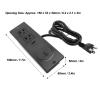 Desk Outlet Recessed Power Strip with 2 AC Outlets PD 20W USB C 18W USB A Port and 15W Wireless Charger 1.5m Cable (Black) view 2