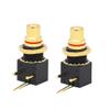 LIHUA Right Angle Gold-Plated R/CA Turntable DAC decoder Digital coaxial Input and Output PCB Soldering Plate Socket Plug(50pcs,BNC Socket) view 3