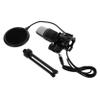 Parliky Portable USB Microphone for Gaming Streaming RGB Lighting Noise Cancelling Podcasting Kit Computer Conference view 1