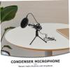 Parliky Portable USB Microphone for Gaming Streaming RGB Lighting Noise Cancelling Podcasting Kit Computer Conference view 3