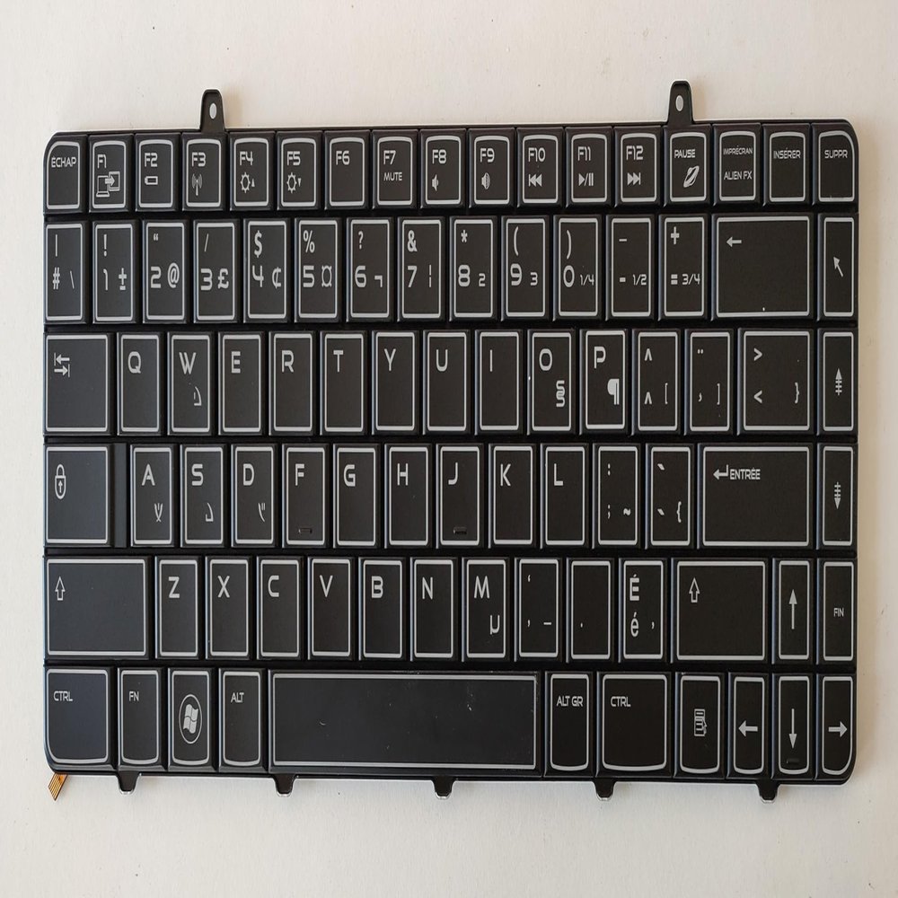 JYJMDMG Laptop Parts New Canada for DELL M11X R2 NoBacklight Black Notebook Laptop Keyboard