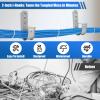 Podoy 2 Inch J Hooks for Cabling 100 Pack Cable Support Management Hook with Retainer Clips, Rust-Resistant Wall/Ceiling-Mount J Hooks for Hanging Data Center, Conduit & Network (Indoor/Outdoor) view 3