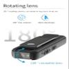 Lancoon 1080P Mini Body Camera Wearable with Magnetic Clip 180 Rotating Lens 128GB Support 7H Recording LED Lights for Meeting Bike Outdoor Activity view 4