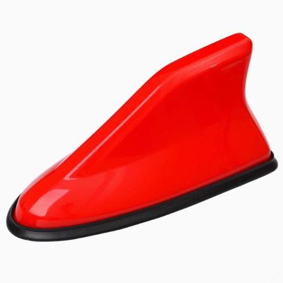 Car Shark Fin Antenna Cover for Subaru Forester II 2002 2003 2004 2005 2006 2007 2008, Antena Aleta Tiburon Techo Antena Roof Aerial Base Replacement Accesorios Coche,Red