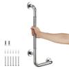 L-Shaped Grab Bars for Shower, 1 Pack, 24 x 12 Inch Stainless Steel, Right view 1