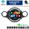2+32G Car Radio for BMW Mini Cooper R56 2007 2008 2009 2010 2011 2012 2013 2014 for CarPlay Wireless Android Auto - 9 Inch Touch Screen Car Stereo DSP/WiFi/GPS/SWC/Bluetooth AHD Backup Camera view 2