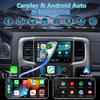 Car Radio for Dodge Ram 1500 2500 3500 2013 2014 2015 2016 2017 2018 with Wireless carplay/Android auto/Touchscreen/Android13/GPS Navigation/HD Backup Camera view 3