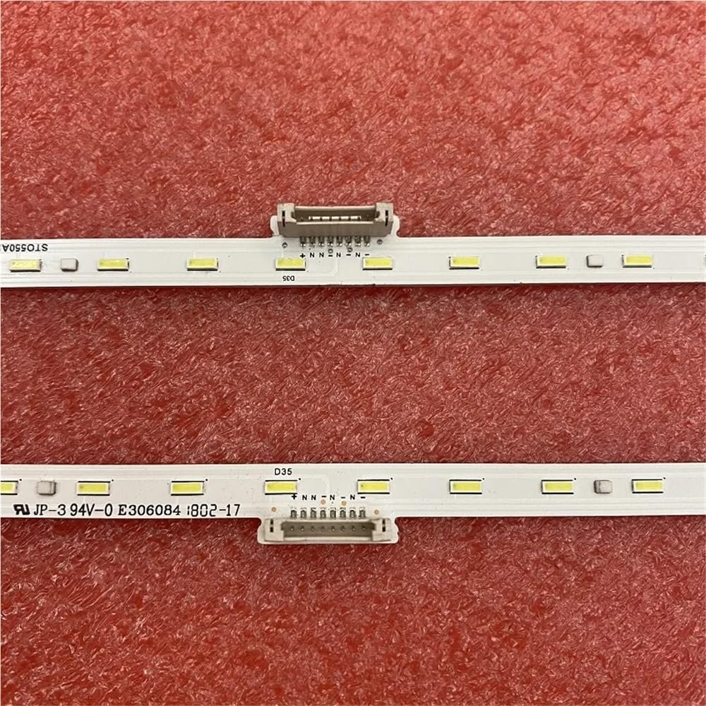 AKOUFAL LED Backlight Strip Fit for Sony XBR-55X800E XBR-55X805E KD-55XE7003 KD-55XE7073 KD-55XE839 KD-55XE8599 734.02511.0001 V550QWSE06(2 Kit for 2 TV)