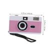 CONGARTENO 1Pc Reusable Film Camera with Build in Flash Retro Design for Low Light Photography Lightweight Vintage Camera Present for Friends and Family Compatible with Any Film view 2