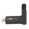 USB WiFi Adapter Professional High Performance 1200Mbps Dual Band Network Card for Desktop PC and Laptop Black ABS Material view 2