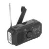 1200mAh Hand Crank Emergency Radio, Portable NOAA AM FM Weather Radio with SOS Alarm & Flashlight, 3 Ways Powered Alert Radios, Cell Phone Charger for Camping view 1