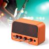 MVUYO Mini Portable Acoustic Amplifier Speaker 5Watt Acoustic Guitar Amplifierr Normal/Bright Channels(Black) view 3