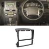 9 Inch Car Radio Fascia Panel 2 DIN Dashboard Navigation Fascia Panel Frame Car Radio Stereo Fascia Navigation Panel Frame Installation Dash Kit view 2